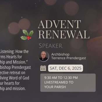 Diocesan Advent Renewal Retreat - December 13